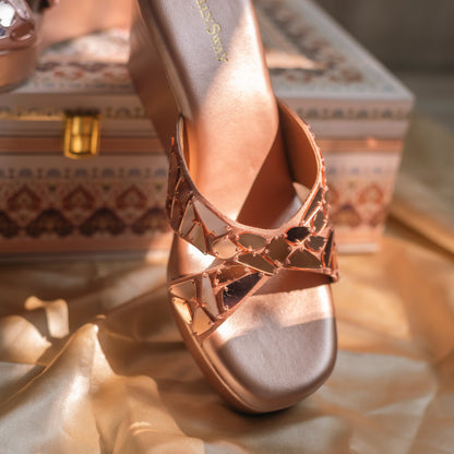 Peach Espejo Wedges